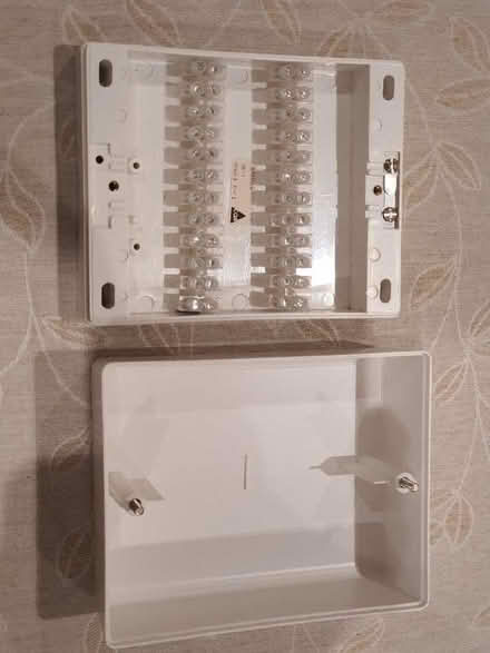 Photo of free 24way junction box. Good for alarm cables. (Manor Park Estate SG6) #1