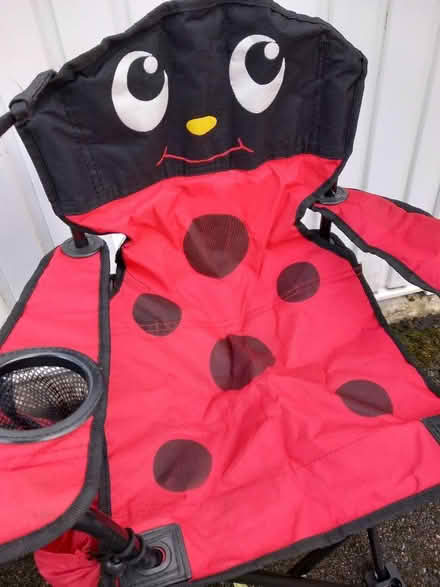 Photo of free 2 children's outdoor chairs (Hathern LE11) #2