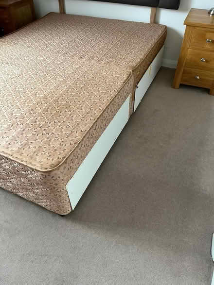 Photo of free Double divan base (Little Paxton) #1
