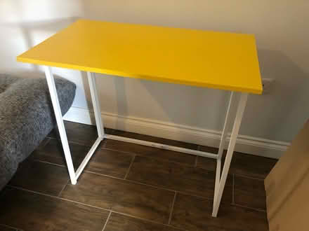 Photo of free Collapsable Yellow Desk (RG4) #1
