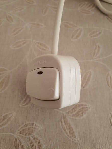 Photo of free 7m lighting cable, BC22 holder and switched plug. (Manor Park Estate SG6) #2