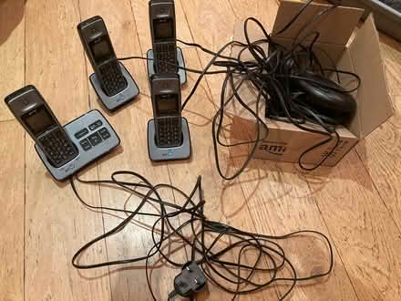 Photo of free Set of 4 BT2500 Quad Digital Phones (W4) #1