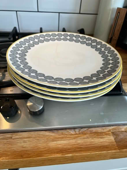 Photo of free 4 dinner plates & bowls (Narborough) #1