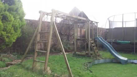 Photo of free Climbing frame/slide/double swing set (Bradford on Avon BA15) #1