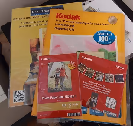 Photo of free Photo papers for Inkjet Printer (Pyrmont) #1