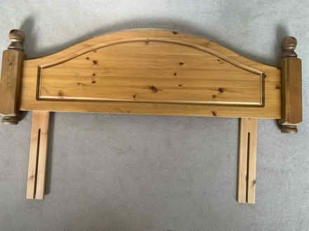 Photo of free King size headboard (Little Paxton) #1