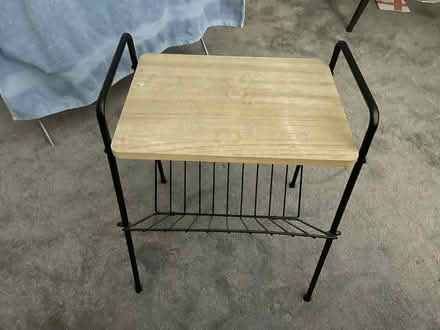 Photo of free B&M Tromso side table/magazine rack (Birmingham Stirchley B30) #1
