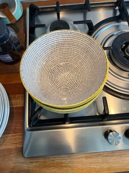Photo of free 4 dinner plates & bowls (Narborough) #3