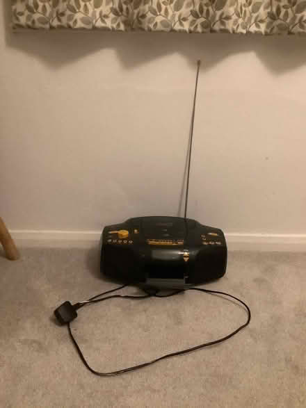 Photo of free Robert’s stereo radio/cassette/cd player (Helsby WA6) #1