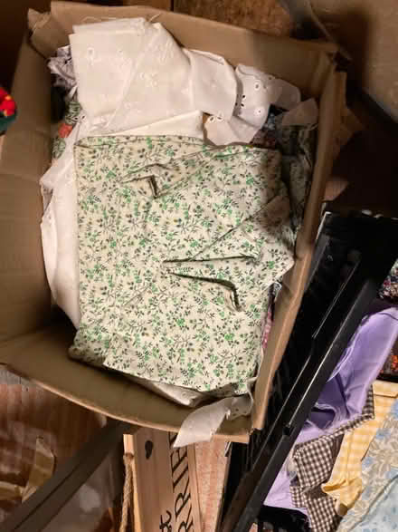 Photo of free Four small boxes of fabric (Cranbrook TN17) #3