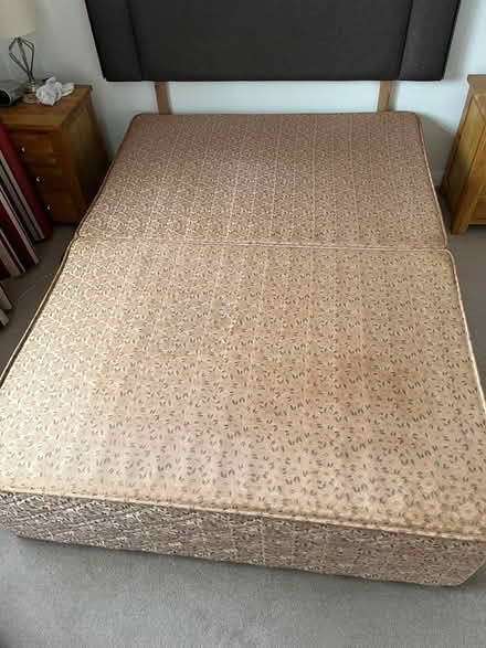 Photo of free Double divan base (Little Paxton) #2