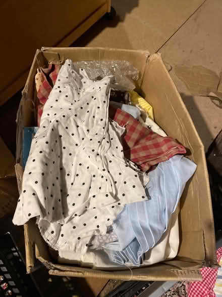 Photo of free Four small boxes of fabric (Cranbrook TN17) #4