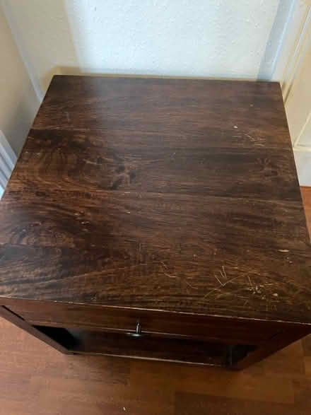 Photo of free Bed side table with drawer (N10) #2