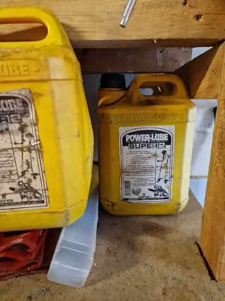 Photo of free 2 stroke oil (Oakwood Park Complex ME16) #1