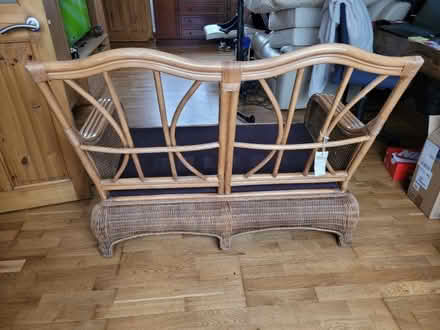 Photo of free Cane/Wicker 2 Seat Sofa (Purbrook PO7) #1