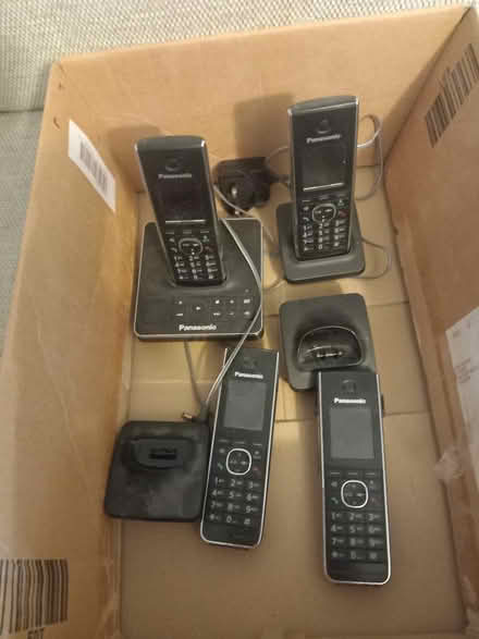 Photo of free Panasonic landline phones with answer phone (Kettering NN15) #1