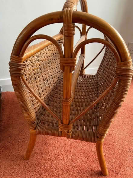 Photo of free Wicker/Rattan Magazine Rack (Southwater) #2