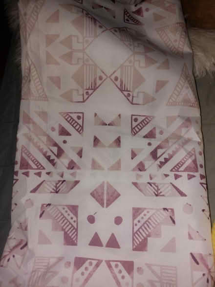 Photo of free Purple and white shower curtain (Jamaica new york) #2