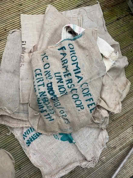 Photo of free Coffee bean sacks (Dorking) #1