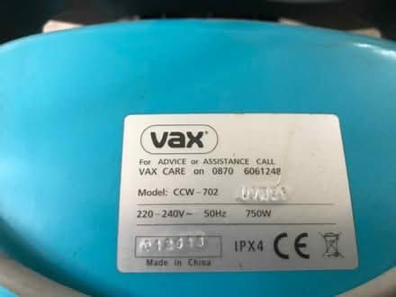 Photo of free Spares or repair Vax rapide XL carpet cleaner (Brooke NR15) #1