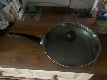 Photo of free Frying pan with lid (Waterlooville) #1