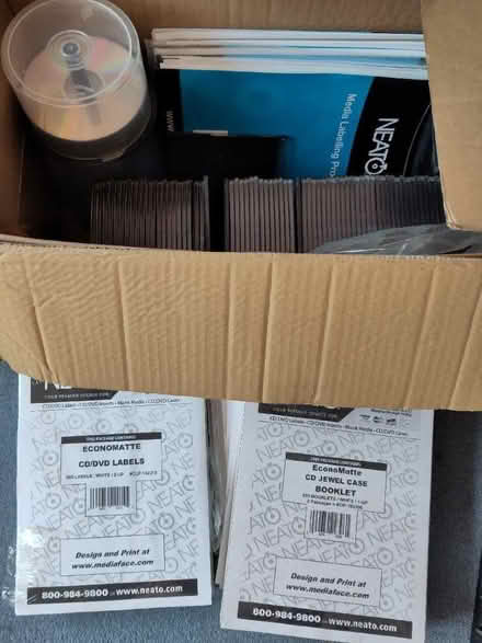 Photo of free CD making stuff (Redcar and Cleveland TS9) #1