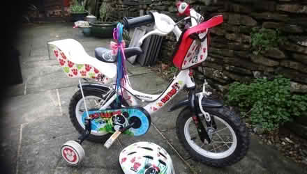 Photo of free Kids bike with stabilizers (approx age 3-5years) (Kendal LA9) #1