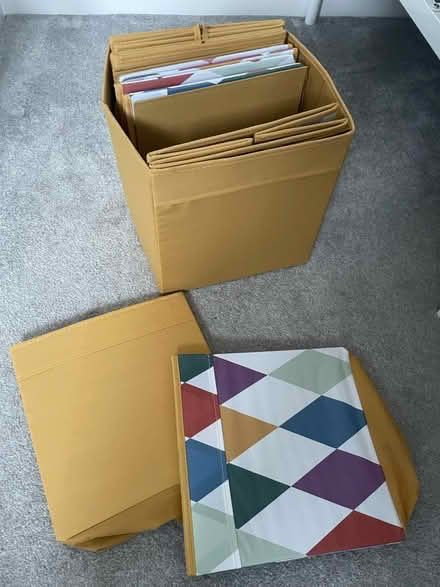 Photo of free Fabric storage foldable boxes (Barrow upon Soar, LE12) #1