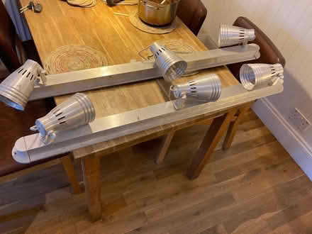 Photo of free 2x metal IKEA spotlight rack (Oxford OX2) #1
