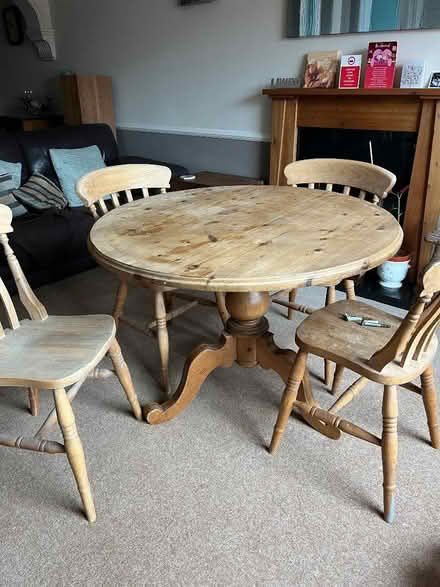 Photo of free Kitchen/Dining Table and 4 chairs (Welton LN2) #2