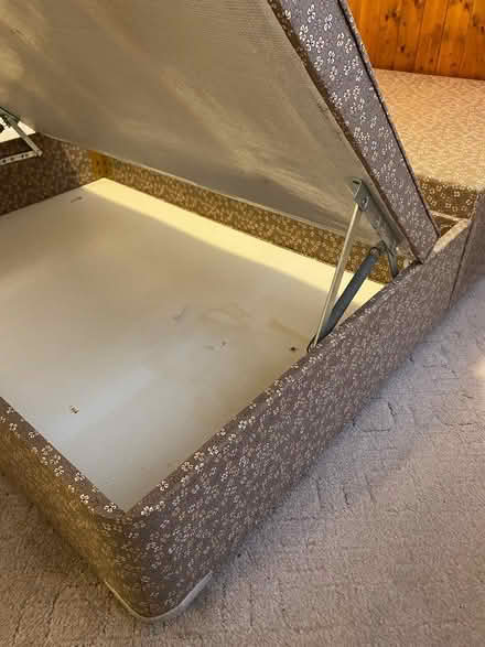 Photo of free Standard double divan bed base with storage (Upper Parkstone BH12) #1