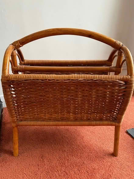 Photo of free Wicker/Rattan Magazine Rack (Southwater) #1