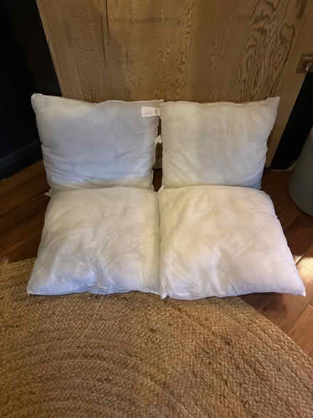 Photo of free 4 40cm x 40cm cushion pads/inserts (CH44) #2