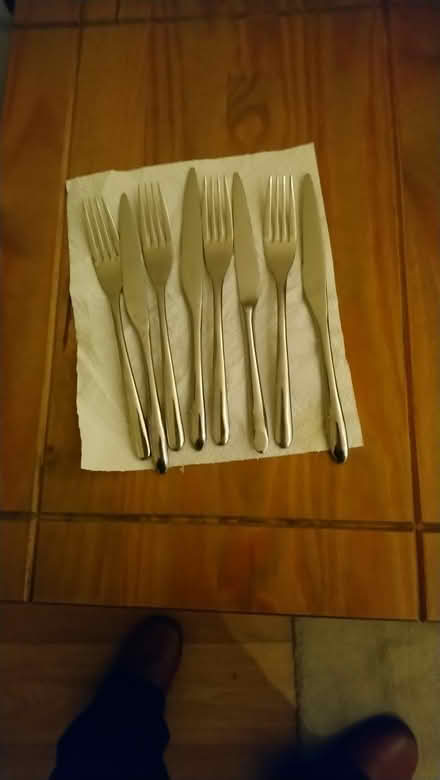 Photo of free Viners Knife and Fork - set of 4 (Newtown SY16) #1