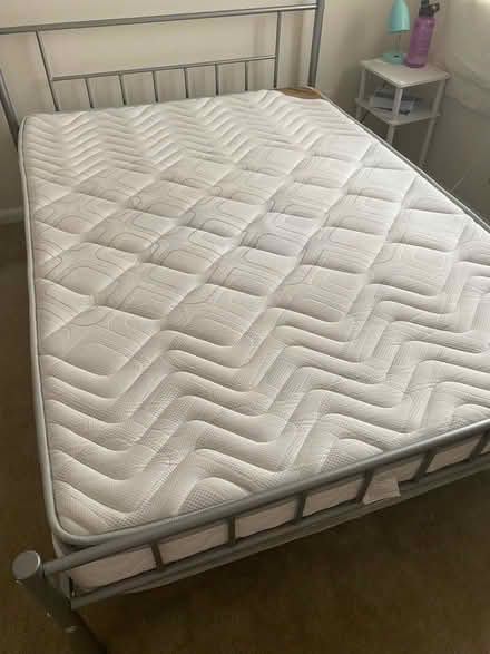 Photo of free double bed with mattress (N Armistead St) #4