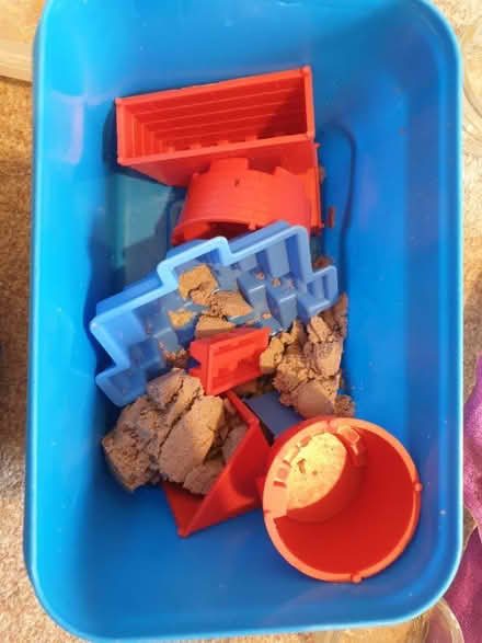 Photo of free Kinetic sand moulds (New Cross SE14) #1