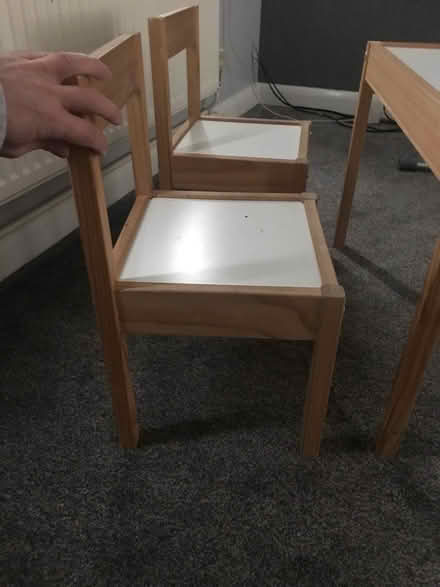 Photo of free Child’s table and chairs (DE55) #1