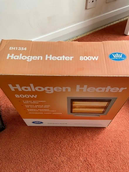 Photo of free Halogen Heater (Southwater) #3