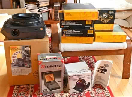 Photo of free Kodak Slide Projector & accessories (Mason Neck (Lorton) VA) #1