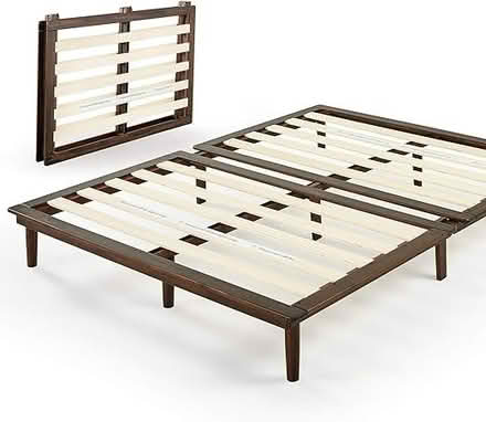 Photo of free twin bed wooden frame (Allen) #2