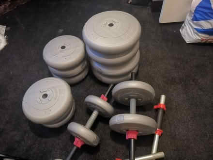 Photo of free Free weights (G21 balornock) #1