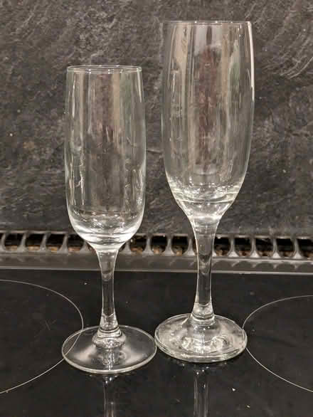 Photo of free Champagne/; prosecco glasses (Denholme BD13) #1