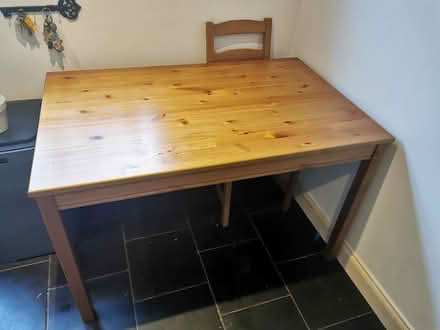 Photo of free Dining table and 4 chairs (Erdington B23) #2