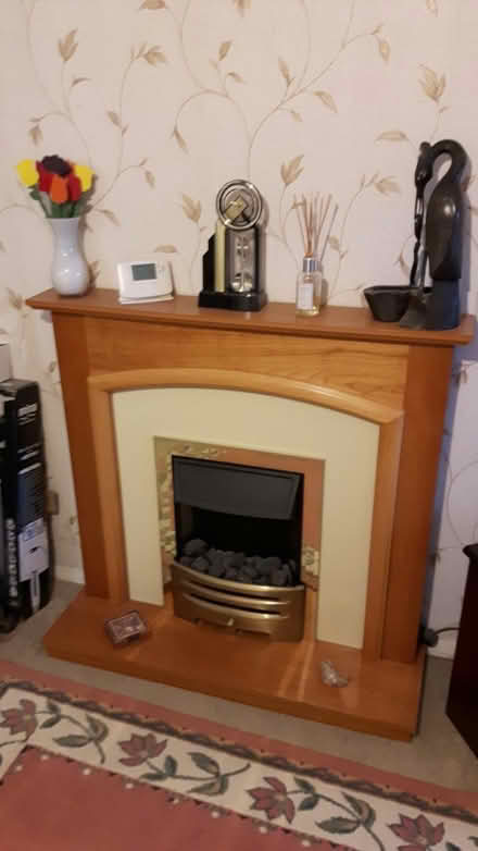 Photo of free Electric fire and surround (Kilborn Rd area, Wboro NN8) #1