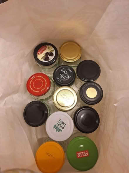 Photo of free Glass jars with lids (Oakley HP18) #1