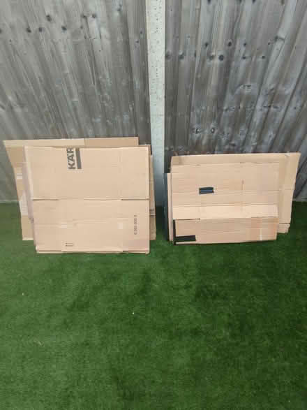 Photo of free 8 large cardboard boxes (Hampton TW12) #1