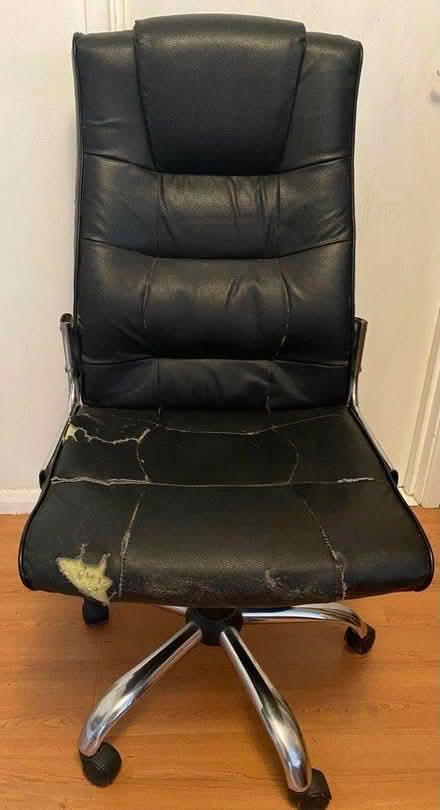 Photo of free Leather office chair (AL7) #1