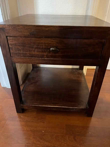 Photo of free Bed side table with drawer (N10) #1
