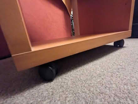 Photo of free Small shelf unit on wheels (Littledale S9) #1