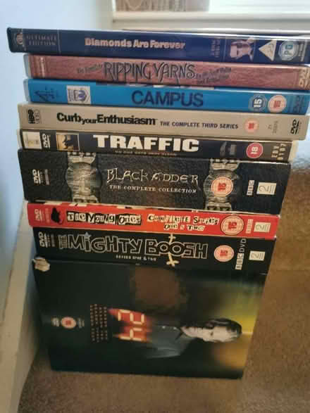Photo of free DVDs including box sets (North Road) #1